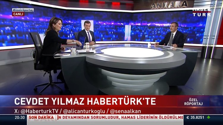 Cumhurbaşkanı Yardımcısı Cevdet Yılmaz'dan açıklamalar