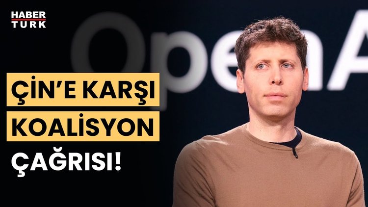 OpenAI'ın CEO'su Altman, yapay zeka yarışında Çin'i geçme çağrısı yaptı
