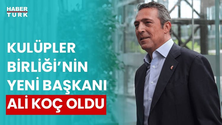 Ali Koç, yeniden Kulüpler Birliği Vakfı Başkanı seçildi... Mehmet Ayan anlattı