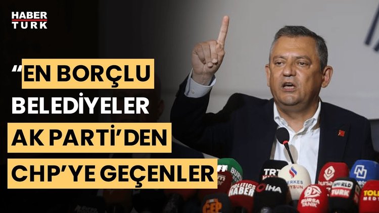 CHP Lideri Özgür Özel: Belediyelere borç tahsilatı mali darbe girişimidir