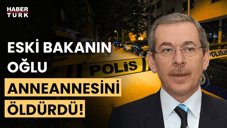 Eski Bakan Abdüllatif Şener&#039;in oğlu, anneannesini rehin alarak öldürdü