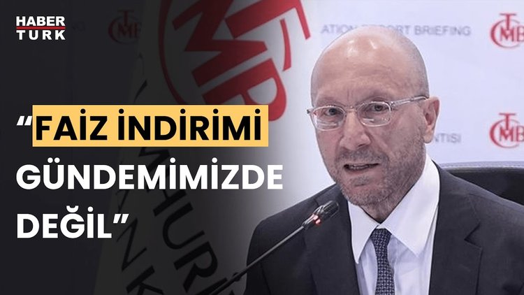 Merkez Bankası Başkan Yardımcısı Cevdet Akçay'dan faiz mesajı!