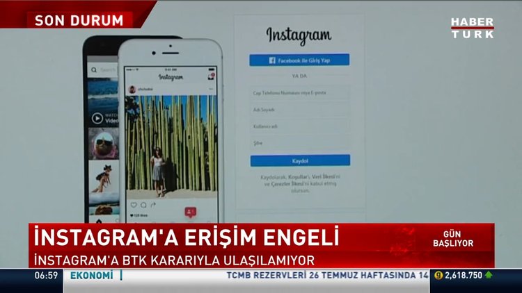 Instagram'a erişim engeli getirildi