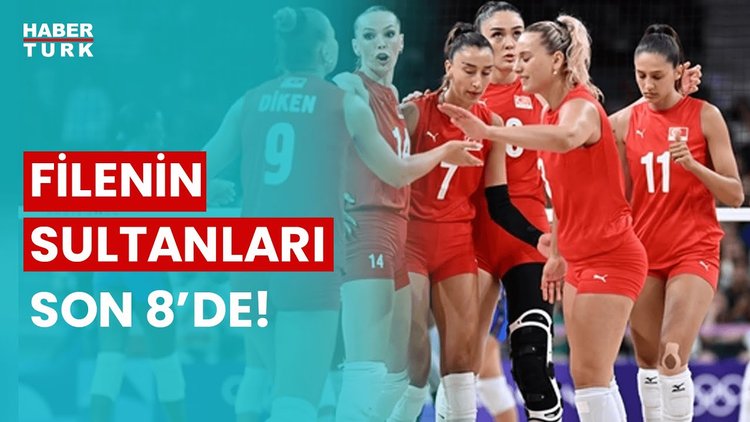 Paris 2024&#039;te Filenin Sultanları, İtalya&#039;ya mağlup oldu!