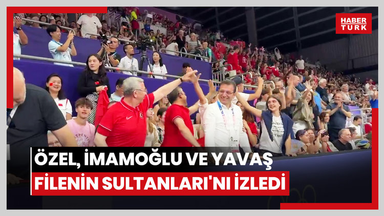 Özel, İmamoğlu ve Yavaş Filenin Sultanları'nı izledi