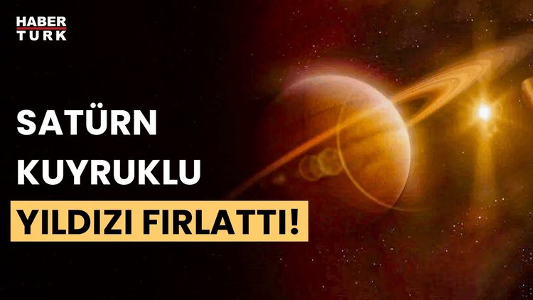 İlk kez 44 yıl önce gerçekleşmişti: Satürn güneş sisteminin dışına kuyruklu yıldız fırlattı!