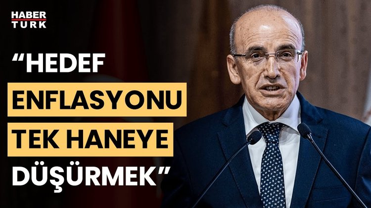Hazine ve Maliye Bakanı Şimşek: Enflasyonu düşürmede kararlıyız