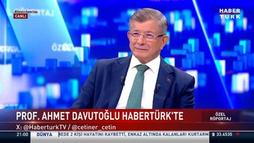 Ahmet Davutoğlu'ndan açıklamalar