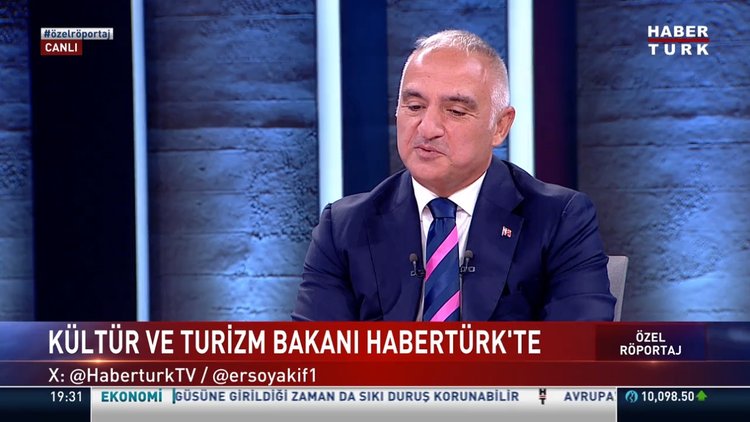 Bakan Ersoy'dan Habertürk'e açıklamalar