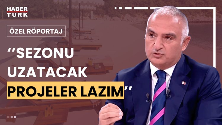 Özel Röportaj - 8 Ağustos 2024 (Kültür ve Turizm Bakanı Mehmet Nuri Ersoy Habertürk&#039;te)