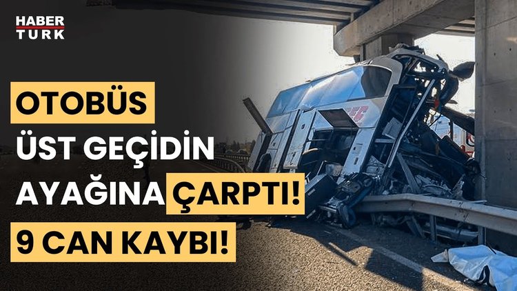 SON DAKİKA! Ankara&#039;da otobüs üst geçidin ayağına çarptı! Ölü ve yaralılar var