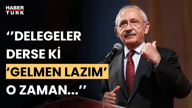 Kılıçdaroğlu&#039;ndan adaylık açıklaması