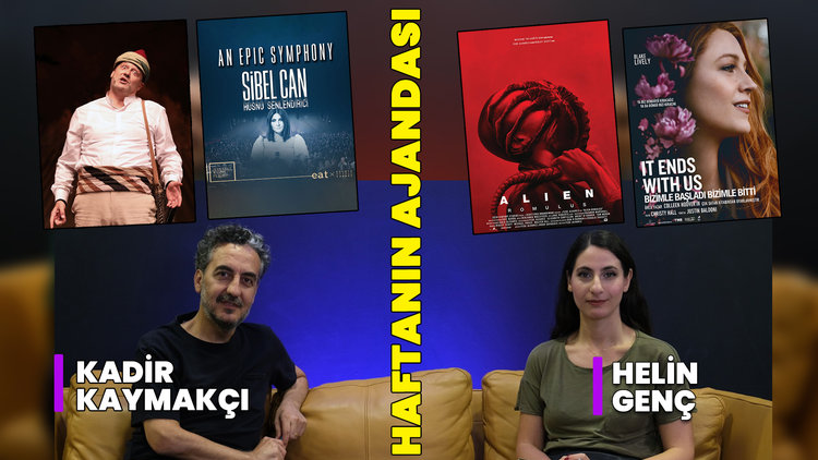 Sinemada Alien: Romulus, tiyatroda Rüstemoğlu Cemal'in Tuhaf Hikâyesi ve haftanın konserleri!