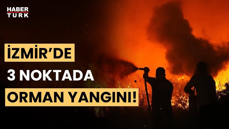 İzmir&#039;de yangına müdahale sürüyor! Son durum ne? İzmir Belediye Başkanı Cemil Tugay yanıtladı