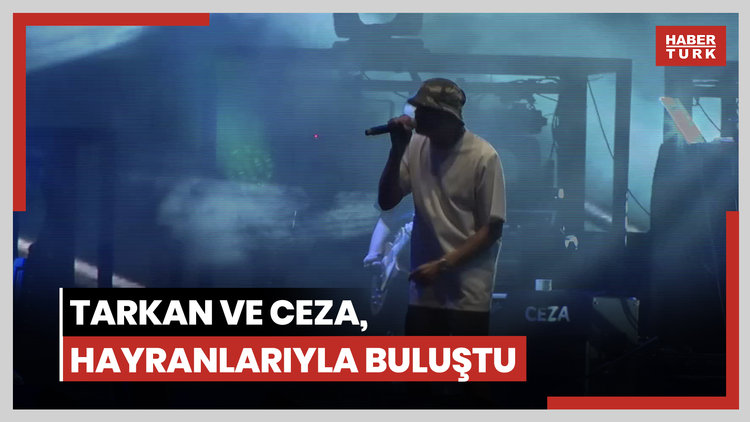 Tarkan ve Ceza, hayranlarıyla buluştu