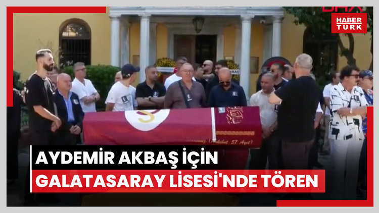 Aydemir Akbaş'a veda