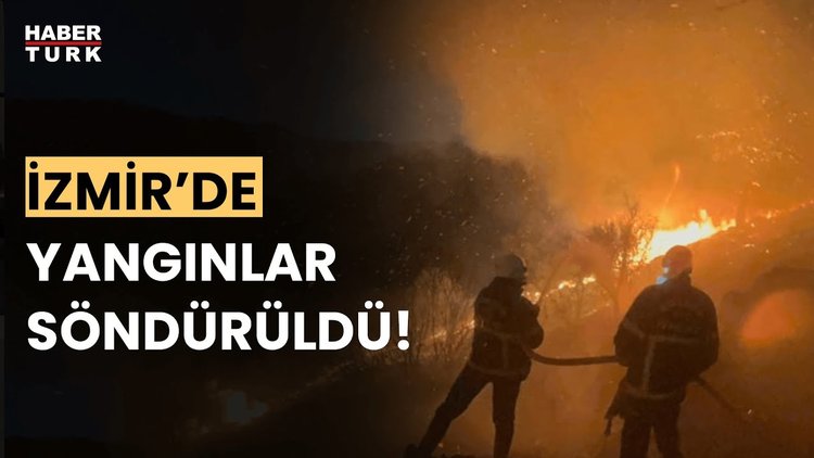 İzmir yangınında son durum ne, ne kadar alan zarar gördü?