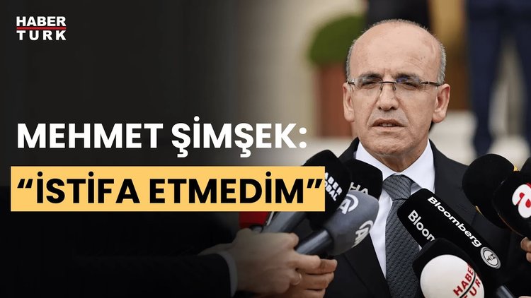 SON DAKİKA: Hazine ve Maliye Bakanı Mehmet Şimşek’ten ’istifa’ iddialarına yanıt!
