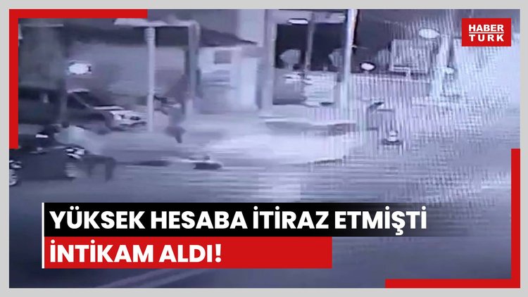 Hesaba itiraz edince darbedilmişti, otomobille ezdi!