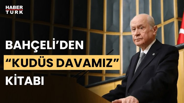 MHP lideri Bahçeli&#039;den &#039;Kudüs Davamız&#039; kitabı