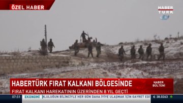 Habertürk Fırat Kalkanı bölgesinde