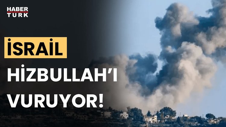 Son Dakika! İsrail'den Lübnan'a saldırı