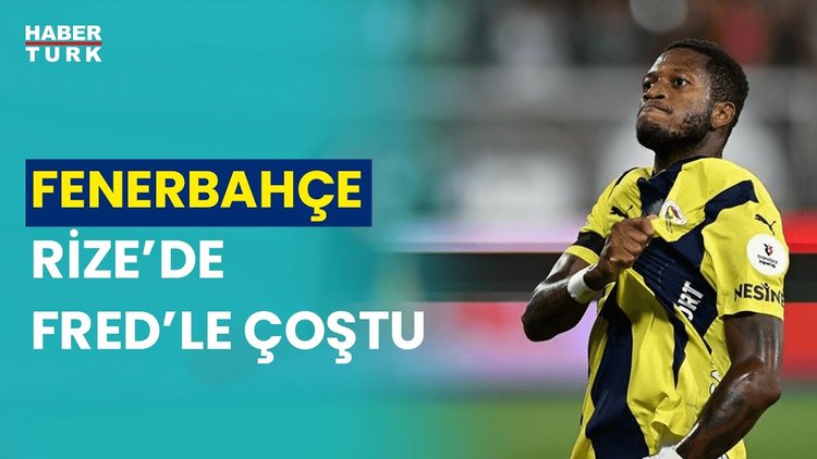 Fenerbahçe, Rize'yi farklı yendi! Mehmet Ayan anlattı
