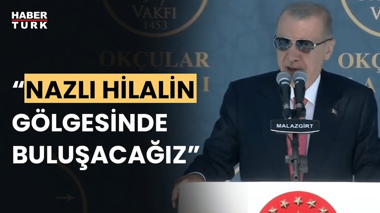Cumhurbaşkanı Erdoğan, Malazgirt Zaferi'nin 953'üncü yıl dönümünde konuştu