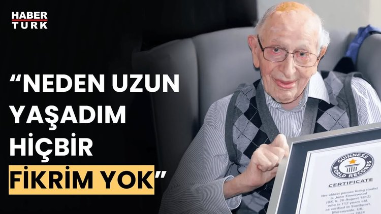Dünyanın en yaşlı adamı 112 yaşında