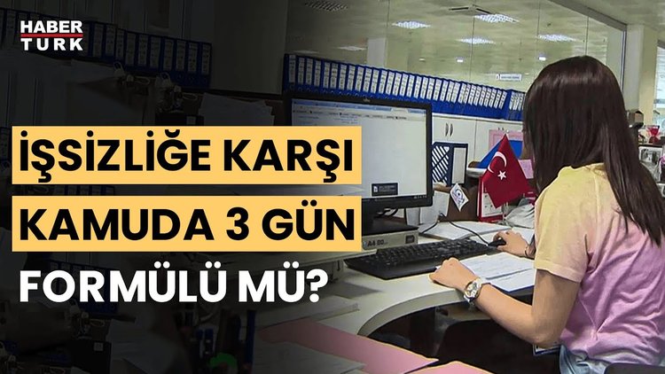 Kamuda yeni bir işgücü uyum programı başlatılıyor... Kim &quot;3 gün iş&quot; başvurusu yapabilir?