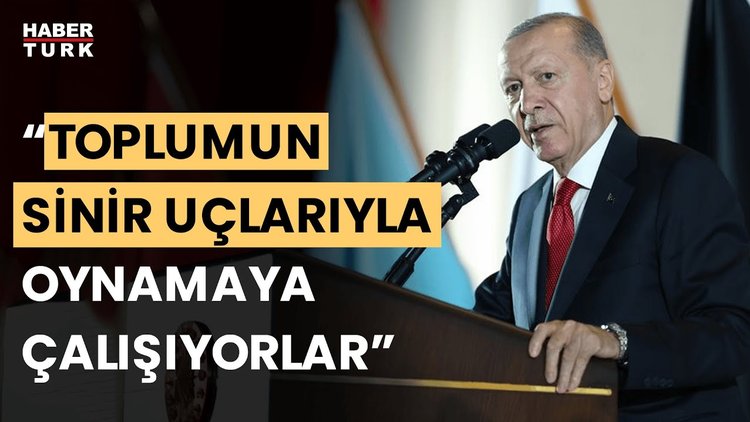 Cumhurbaşkanı Erdoğan'dan birlik beraberlik mesajı: Allah'ın izniyle oyuna gelmeyeceğiz