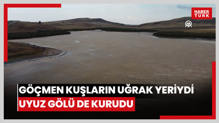 Göçmen kuşların uğrak yeriydi: Uyuz Gölü de kurudu
