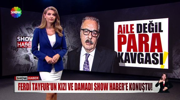 Ferdi Tayfur'un kızı ve damadı Show Haber'e konuştu!