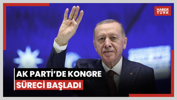 AK Parti'de kongre takvimi belli oldu