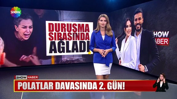 Eşi Engin Polat'a el sallayıp durdu!