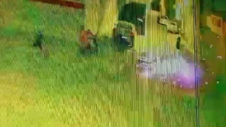 Adana'da EYP'li ve tabancalı saldırı kamerada: 1 ağır yaralı