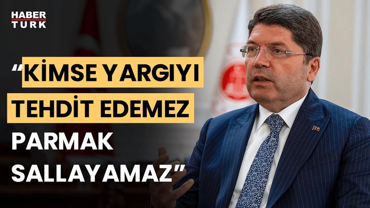 Bakan Tunç'tan, Ekrem İmamoğlu'na dava yanıtı: Tehdit içeren sözler söylemek kimseye yakışmaz