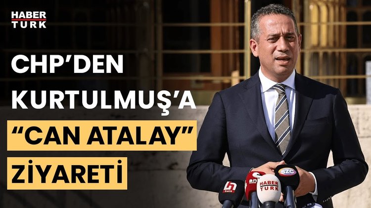 CHP&#039;den TBMM Başkanı Numan Kurtulmuş&#039;a &quot;Can Atalay&quot; ziyareti