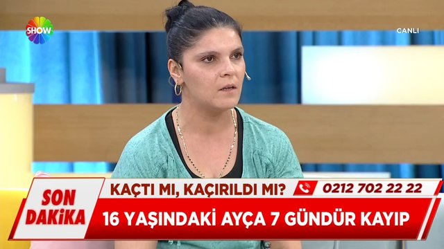 16 yaşındaki Ayça 7 gündür kayıp! 