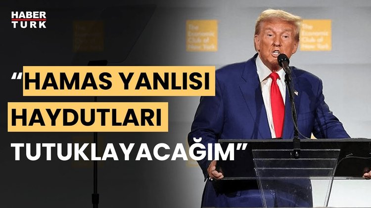 Trump'tan Yahudi bağışçılara: "Harris başkan olursa terk edileceksiniz"
