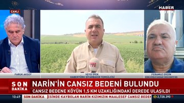 Narin'in cansız bedeni bulundu