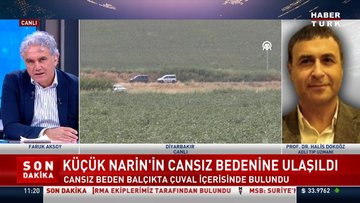 Narin'in cansız bedeni balçıkta çuval içerisinde bulundu