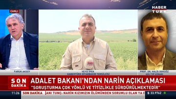 Narin'in cansız bedeni balçıkta çuval içerisinde bulundu