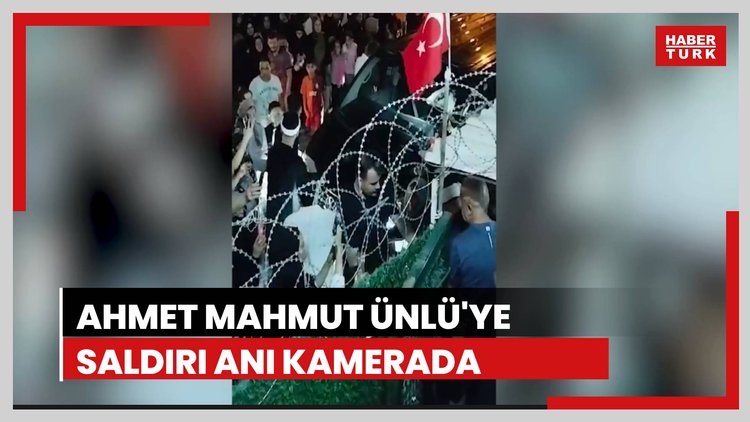 Ahmet Mahmut Ünlü'ye saldırı: 1 gözaltı