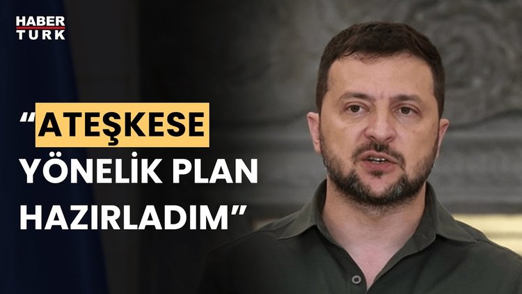 Zelenski: "Planı ABD Başkanı Biden ile paylaşmak istiyorum"
