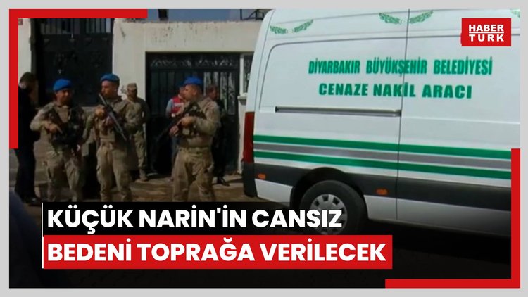 Küçük Narin'in cansız bedeni toprağa verilecek