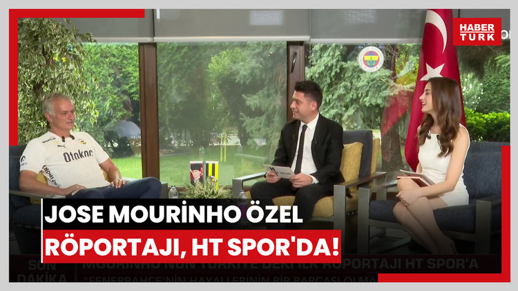 Jose Mourinho özel röportajı, HT Spor'da!
