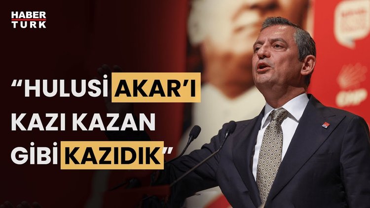 Özgür Özel&#039;den Hulusi Akar&#039;a sert tepki: Kazı kazan gibi kazıdık