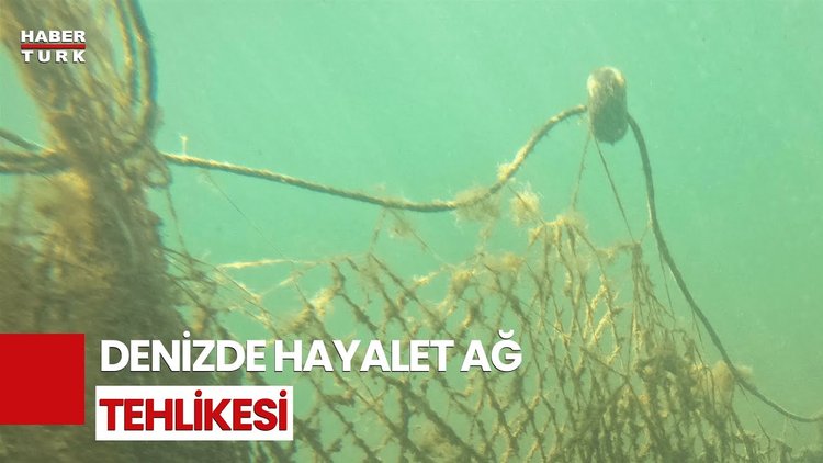 &quot;Hayalet Ağ Avcıları&quot; Balıkesir&#039;de denize daldı