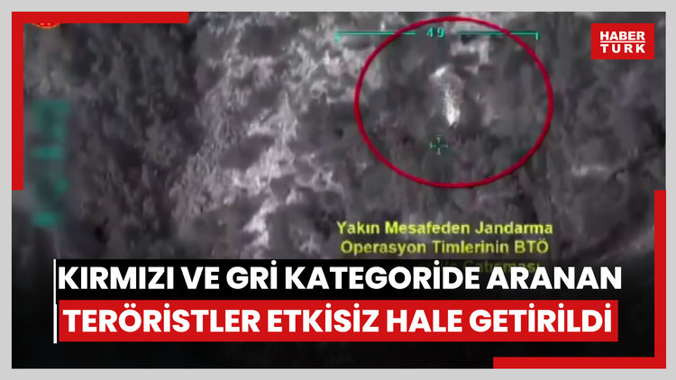 Kırmızı kategorideki terörist öldürüldü
